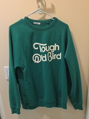 Tough Old Bird Crewneck Sweatshirt - Green - Women